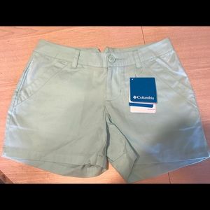 Women’s Light Blue Columbia Shorts US 2